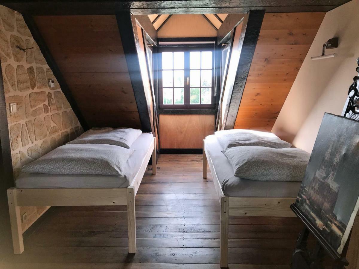 Fewo Turmzimmer Im Rittergut Leppersdorf Bei Dresden Экстерьер фото
